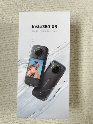 Cámara Insta360 X3 360° + Accesorios