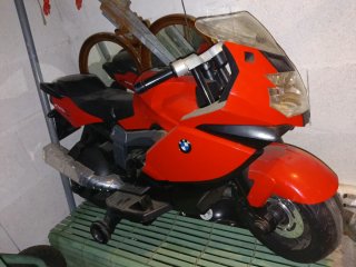 Moto Eléctrica Infantil BMW K1300S Roja