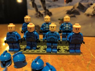 Lego Star Wars Senato Commando Minifiguras
