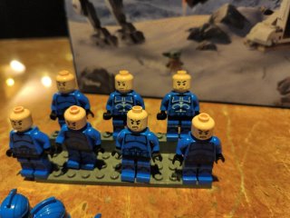 Lego Star Wars Senato Commando Minifiguras