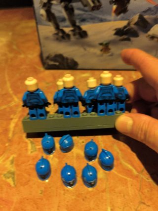 Lego Star Wars Senato Commando Minifiguras