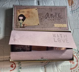 Cartera Anekke Grande con Etiquetas y Caja (NUEVA)