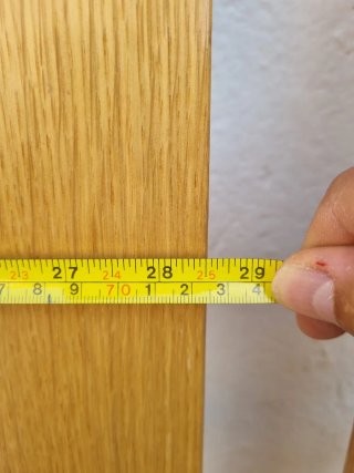 2 Puertas de Paso de Madera y Cristal