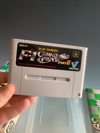 F-1 Grand Prix Part II Super Famicom SHVC-FV