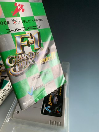 F-1 Grand Prix Part II Super Famicom SHVC-FV