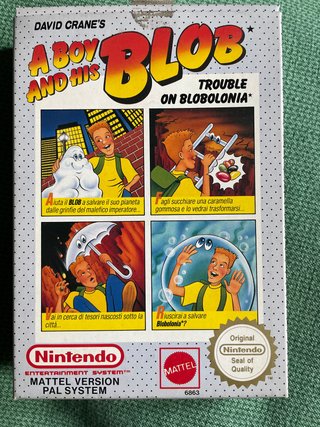 A Boy and His Blob - NES - Ita