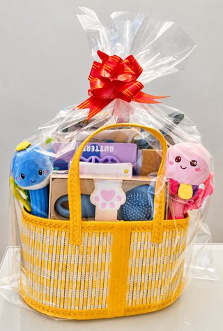 Canastilla bebé ideal regalo - 12 objetos