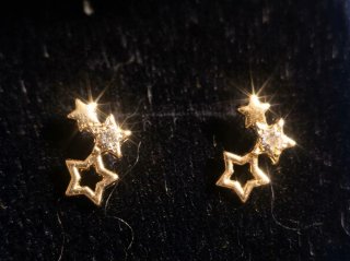 Orecchini a forma di stella