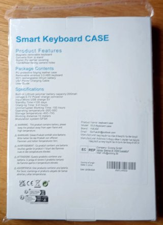 Funda Teclado Smart iPad Air 3/Pro 10.5