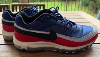 Zapatillas Nike Air Max 97 Hombre Azul/Rojo.