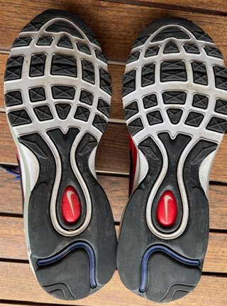 Zapatillas Nike Air Max 97 Hombre Azul/Rojo.