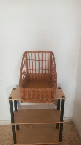 Cestas de mimbre y yute para pan