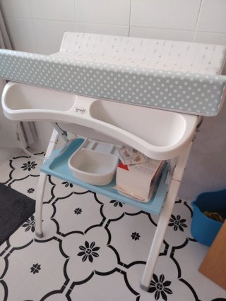 Bañera cambiador Brevi para bebé