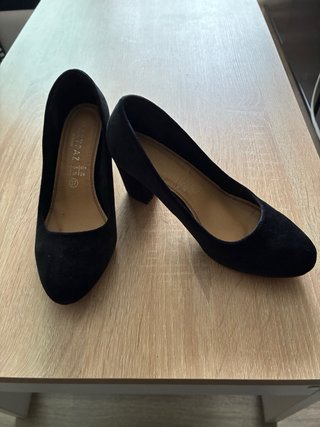 Zapatos de Tacón Negros Marypaz Talla 37