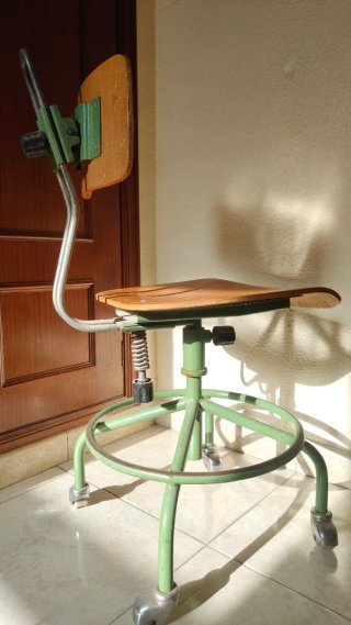 Silla Industrial Vintage Ama-Elastic