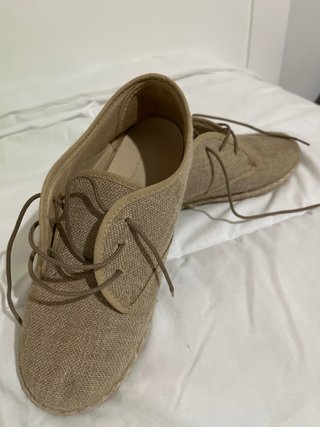 Zapatos niño beige/marrón