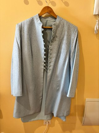 Elegante Conjunto Vestido + Chaqueta A6a Talla 52