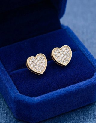 Orecchini a forma di cuore
