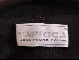 Abrigo Sra de lana Tapioca