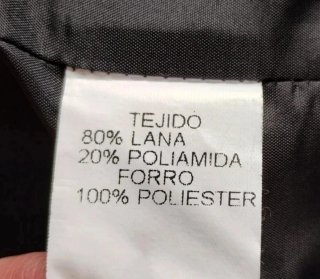 Abrigo Sra de lana Tapioca