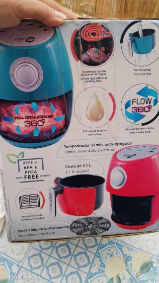 FREIDORA DE AIRE ELITE FRY 200
