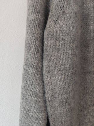 Cárdigan Zara largo gris talla S