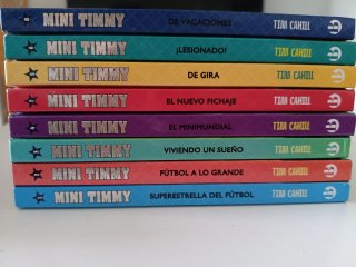 Colección 8 libros "Mini Timmy" de Tim Cahill