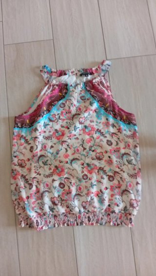 Top fantasia elegante donna