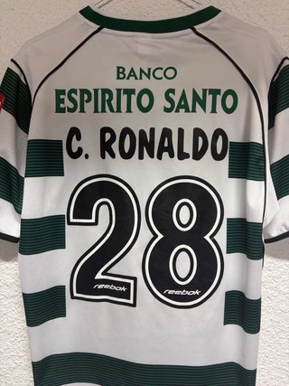 Camiseta Sporting CP C. Ronaldo 28 (2002/03)