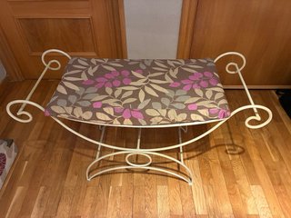 Muebles recibidor: espejo, consola y banco