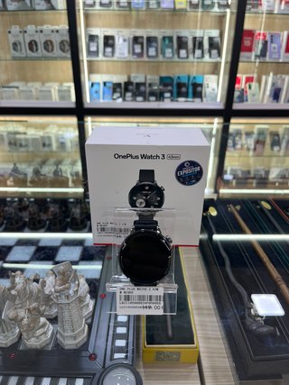 ONEPLUS WATCH 3 43MM NEGRO EXPOSITOR