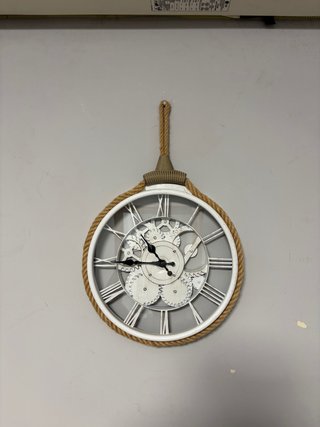 Reloj de Pared Estilo Industrial