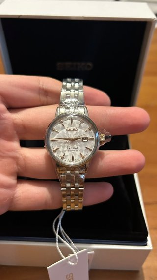 Seiko Presage SRE009J1 Clover Club Oro/Plata