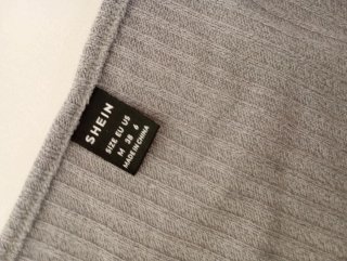 Jersey Gris Shein Talla S