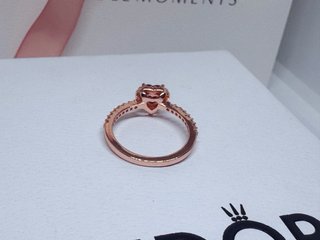 Conjunto Pandora Corazón Rojo