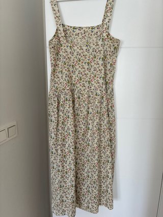 Vestido largo de flores