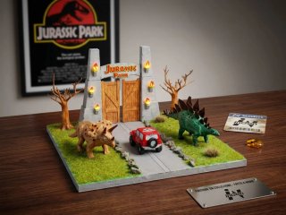 Jurassic Park modellino illuminato