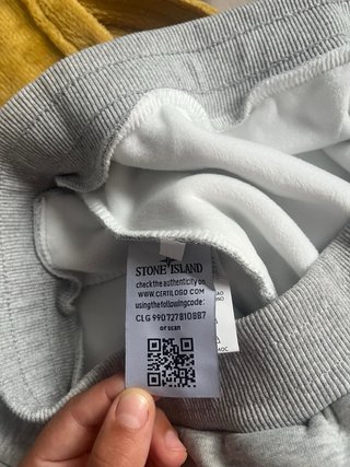 Chándal Stone Island Gris Largo