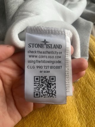 Chándal Stone Island Gris Largo
