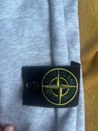 Chándal Stone Island Gris Largo
