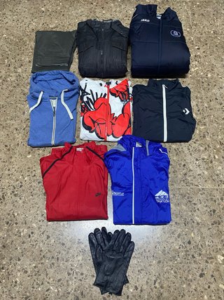 Lote de ropa de hombre
