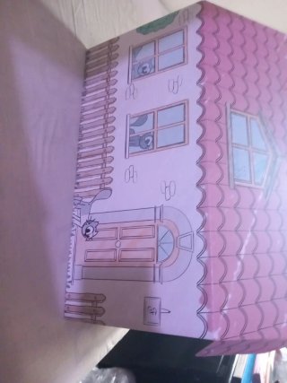 Casita de Cartón para gatos