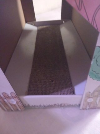 Casita de Cartón para gatos