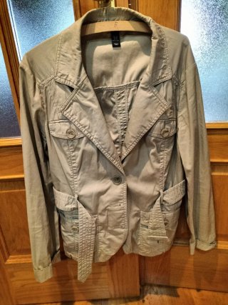Chaqueta Beige Talla M