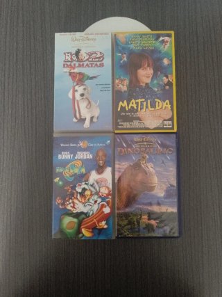 Lote 4 Películas VHS Familiares