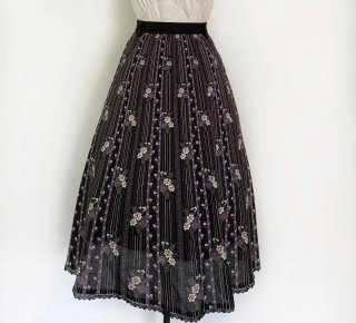 Falda Vintage Estampada