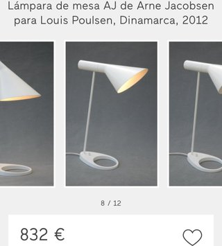 Lámpara de mesa muy bonita
