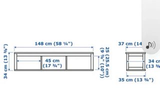 Lote 3 muebles HEMNES IKEA – 2 librerías + estante
