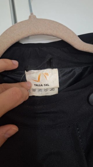 Chaqueta de Moto para Mujer Negra y Rosa