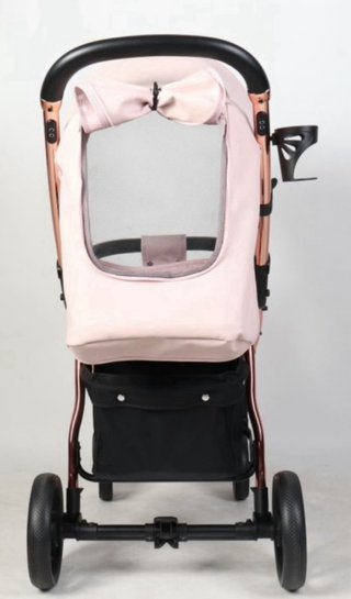 Silla de Paseo Atenas Polipiel Rosa
